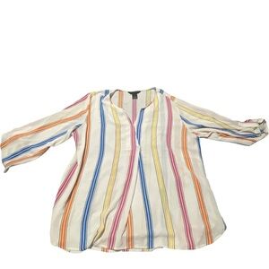 Investments Striped Blouse XL